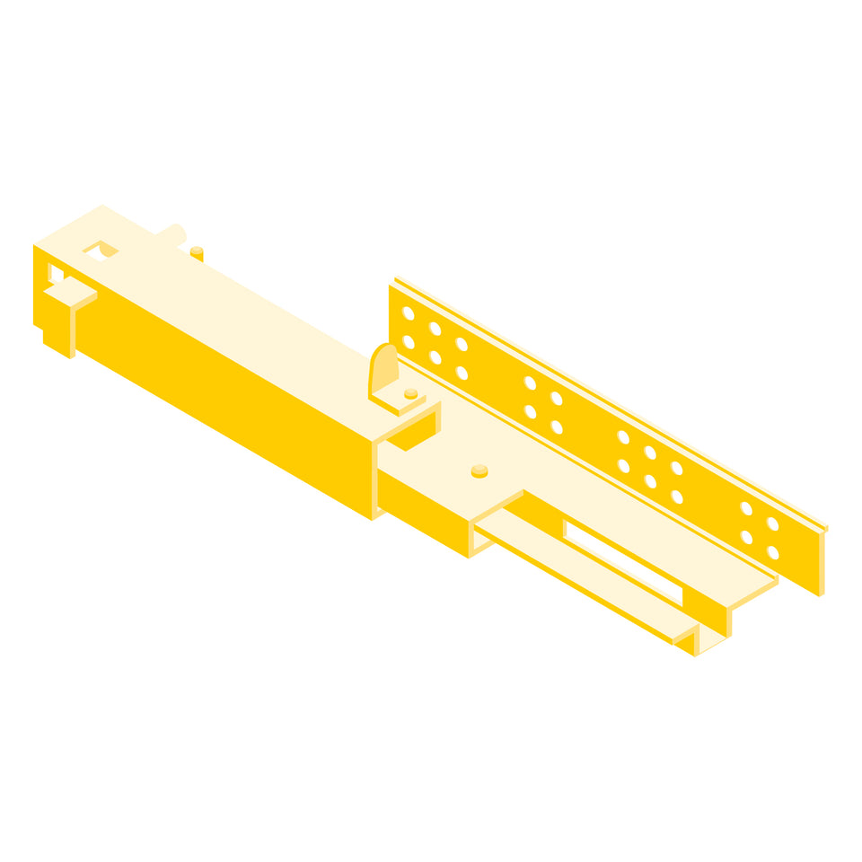 Teleskopschiene (paar zzgl. Boden nach Wahl) - Regale Hamburg